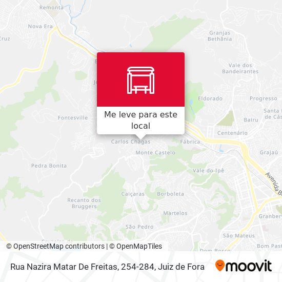 Rua Nazira Matar De Freitas, 254-284 mapa