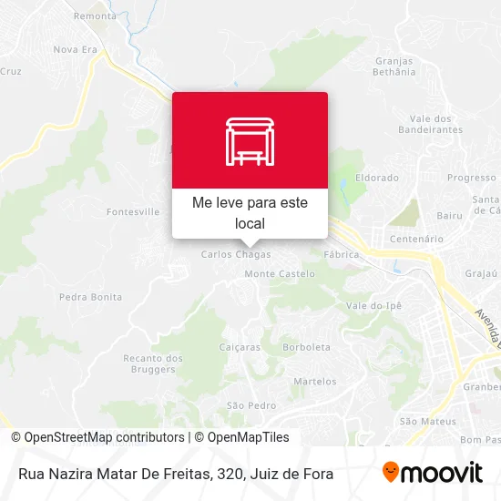 Rua Nazira Matar De Freitas, 320 mapa
