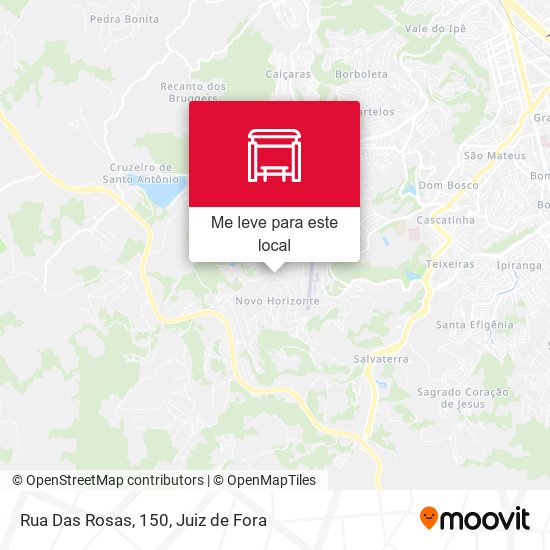 Rua Das Rosas, 150 mapa