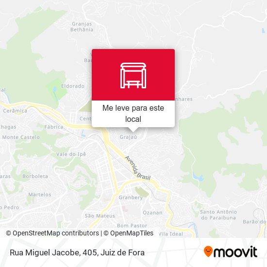 Rua Miguel Jacobe, 405 mapa