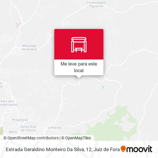 Estrada Geraldino Monteiro Da Silva, 12 mapa