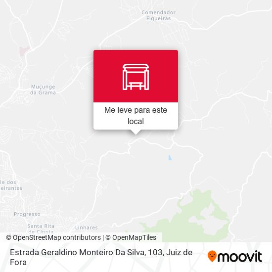 Estrada Geraldino Monteiro Da Silva, 103 mapa