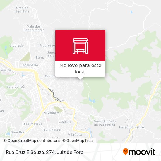 Rua Cruz E Souza, 274 mapa