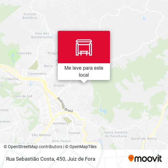 Rua Sebastião Costa, 450 mapa