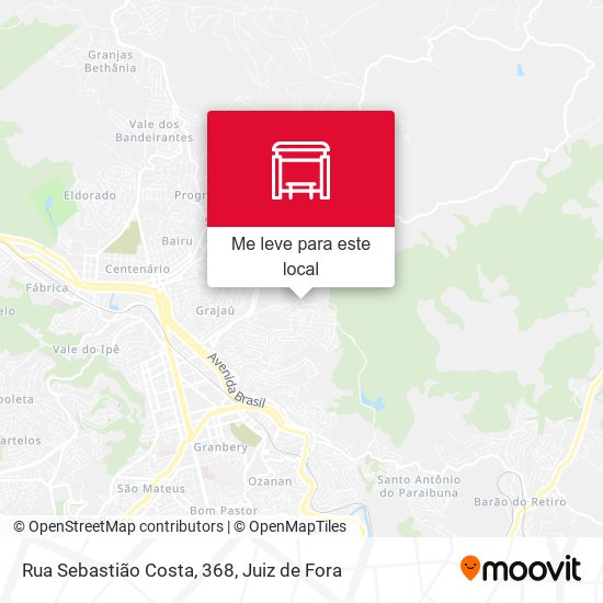 Rua Sebastião Costa, 368 mapa