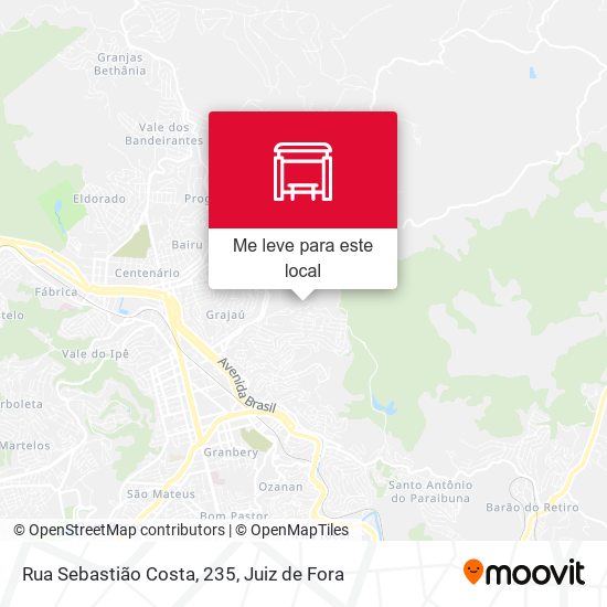 Rua Sebastião Costa, 235 mapa