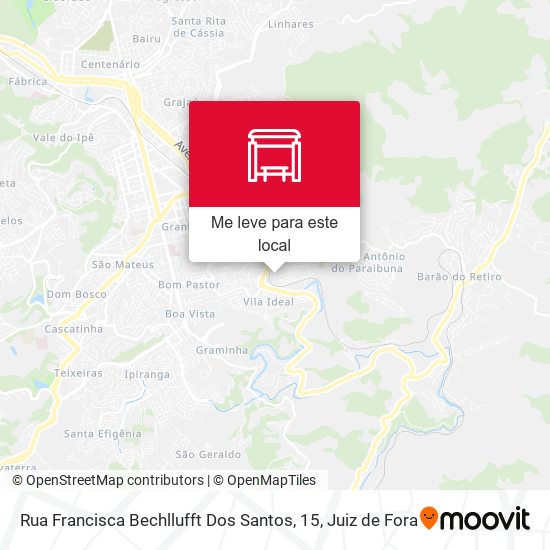 Rua Francisca Bechllufft Dos Santos, 15 mapa