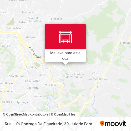 Rua Luís Gonzaga De Figueiredo, 30 mapa