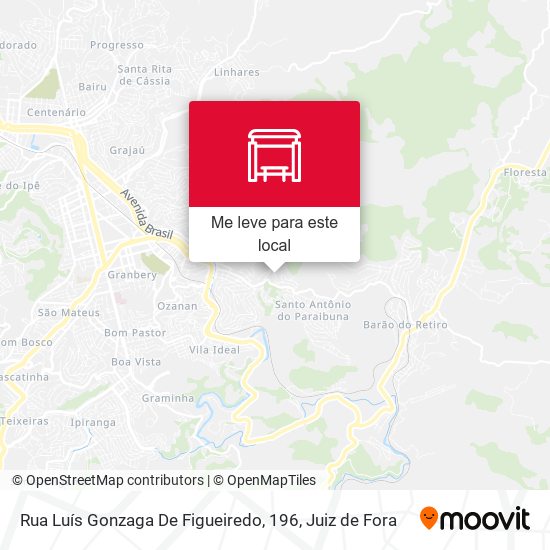 Rua Luís Gonzaga De Figueiredo, 196 mapa