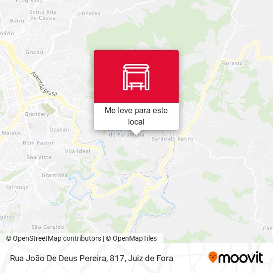 Rua João De Deus Pereira, 817 mapa