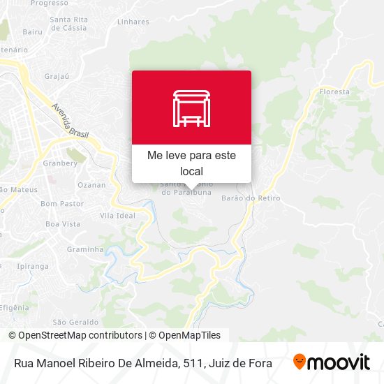 Rua Manoel Ribeiro De Almeida, 511 mapa
