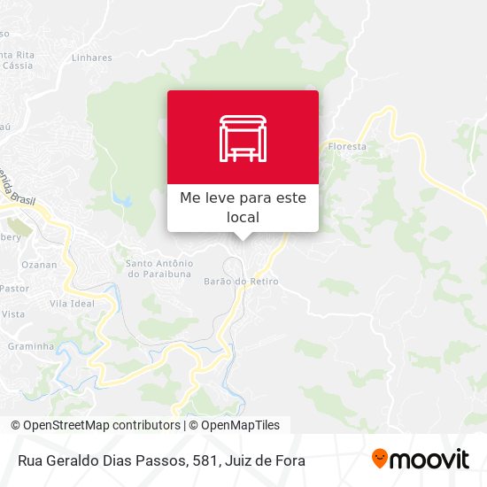 Rua Geraldo Dias Passos, 581 mapa