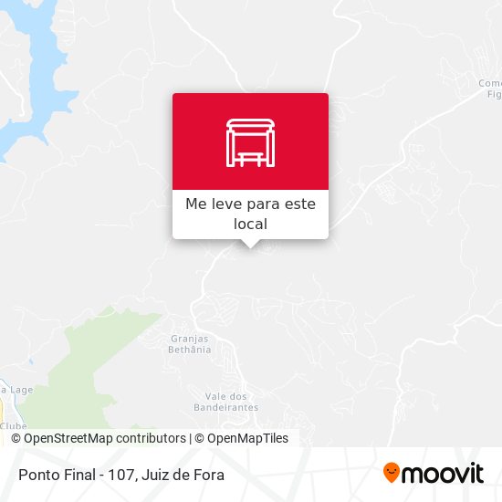 Ponto Final - 107 mapa