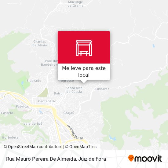 Rua Mauro Pereira De Almeida mapa