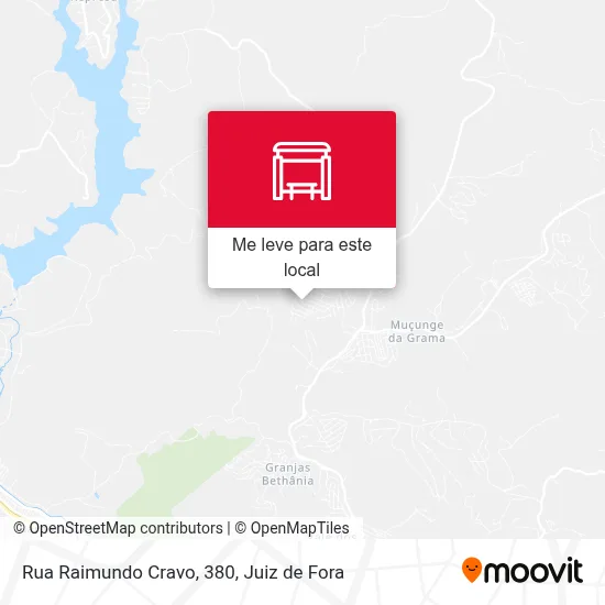 Rua Raimundo Cravo, 380 mapa