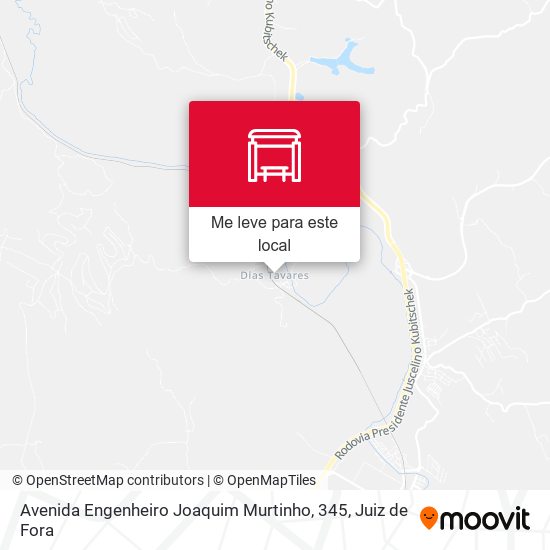 Avenida Engenheiro Joaquim Murtinho, 345 mapa
