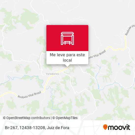 Br-267, 12438-13208 mapa