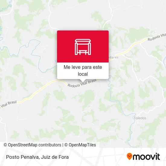 Posto Penalva mapa