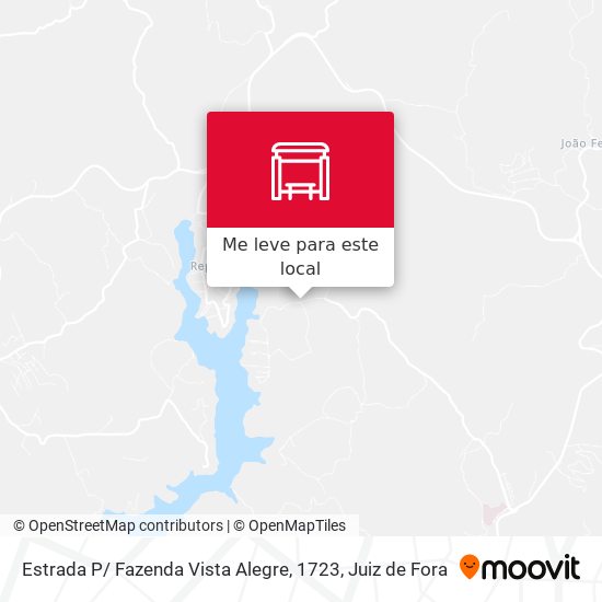 Estrada P/ Fazenda Vista Alegre, 1723 mapa