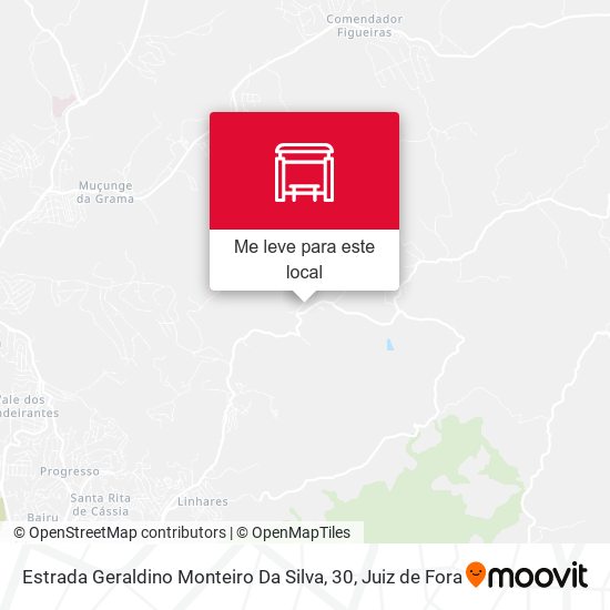 Estrada Geraldino Monteiro Da Silva, 30 mapa