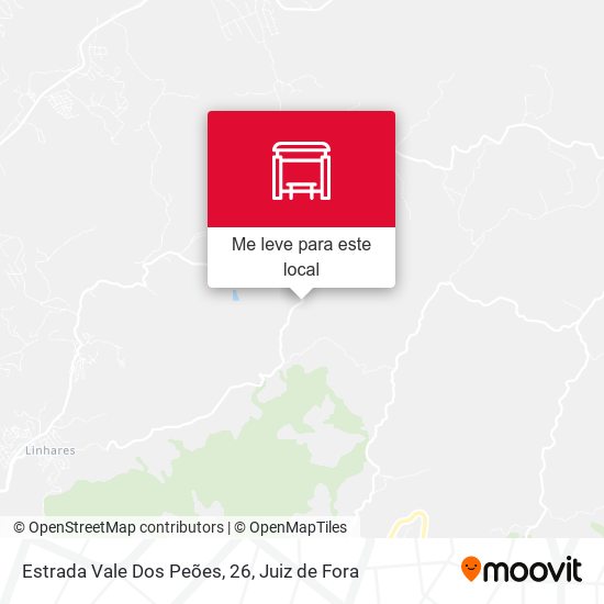 Estrada Vale Dos Peões, 26 mapa