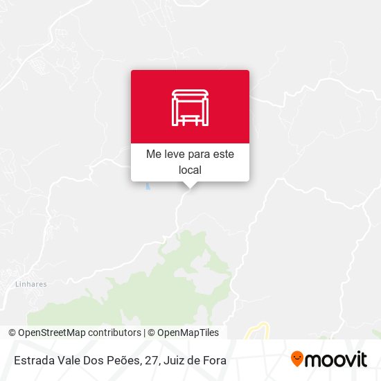 Estrada Vale Dos Peões, 27 mapa
