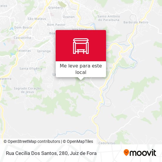 Rua Cecilia Dos Santos, 280 mapa