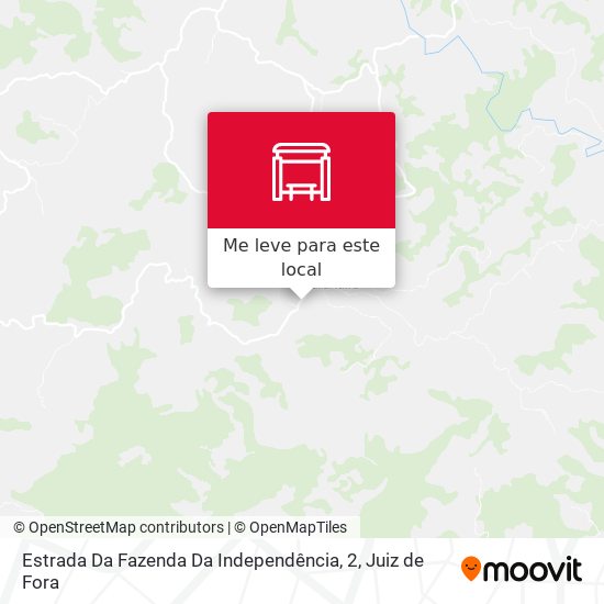 Estrada Da Fazenda Da Independência, 2 mapa