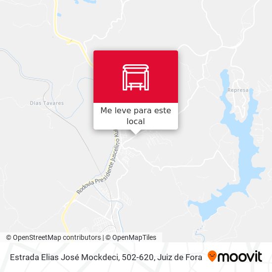 Estrada Elias José Mockdeci, 502-620 mapa