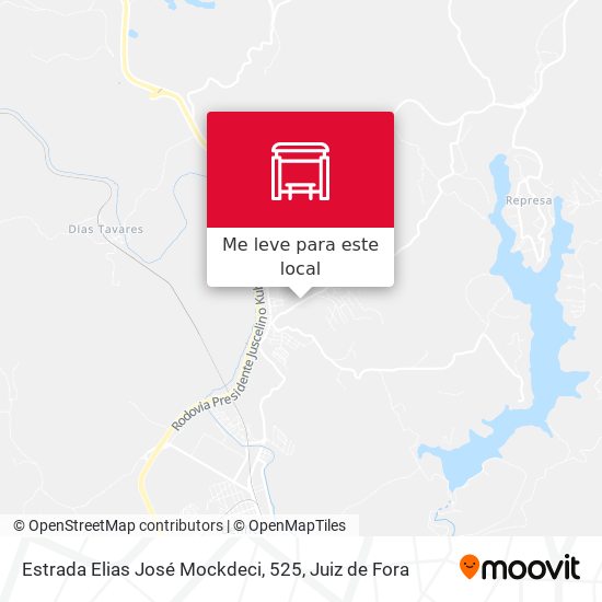 Estrada Elias José Mockdeci, 525 mapa