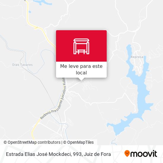 Estrada Elias José Mockdeci, 993 mapa