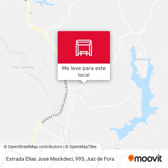 Estrada Elias José Mockdeci, 993 mapa