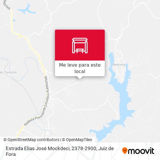 Estrada Elias José Mockdeci, 2378-2900 mapa