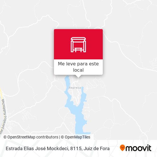 Estrada Elias José Mockdeci, 8115 mapa