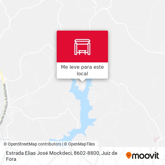 Estrada Elias José Mockdeci, 8602-8800 mapa