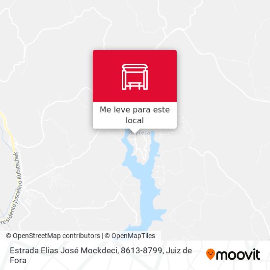 Estrada Elias José Mockdeci, 8613-8799 mapa