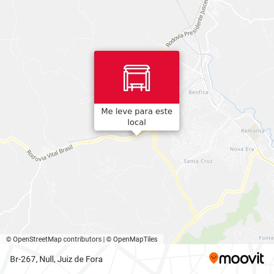 Br-267, Null mapa