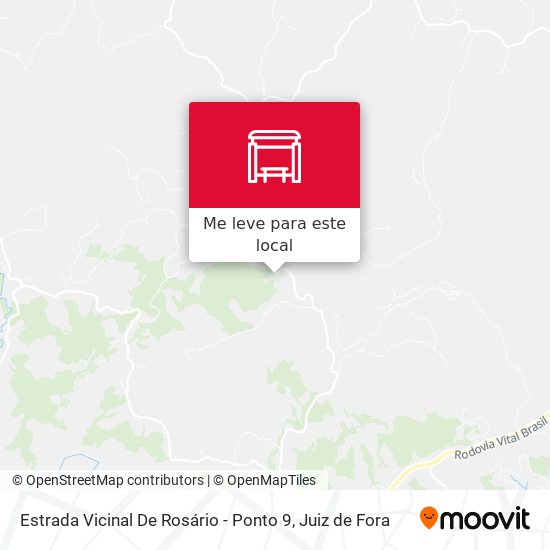 Estrada Vicinal De Rosário - Ponto 9 mapa