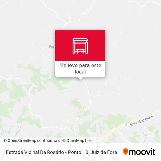 Estrada Vicinal De Rosário - Ponto 10 mapa