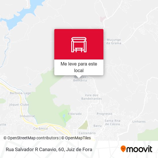 Rua Salvador R Canavio, 60 mapa