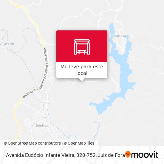 Avenida Eudóxio Infante Vieira, 320-752 mapa