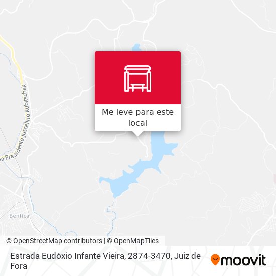 Estrada Eudóxio Infante Vieira, 2874-3470 mapa