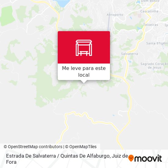 Estrada De Salvaterra / Quintas De Alfaburgo mapa