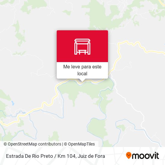 Estrada De Rio Preto / Km 104 mapa