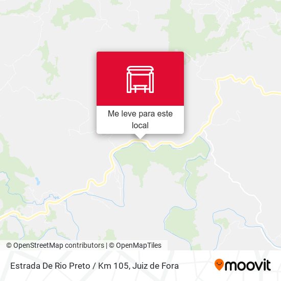 Estrada De Rio Preto / Km 105 mapa