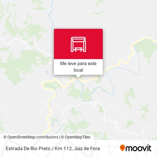 Estrada De Rio Preto / Km 112 mapa