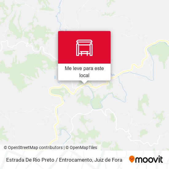 Estrada De Rio Preto / Entrocamento mapa