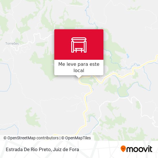 Estrada De Rio Preto mapa