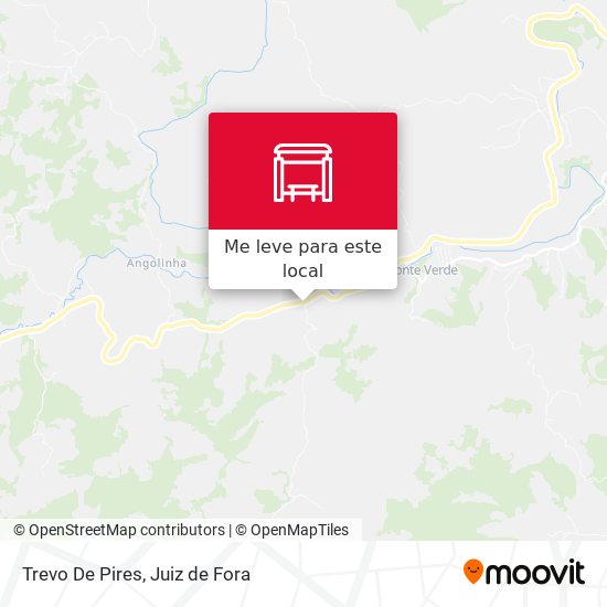Trevo De Pires mapa
