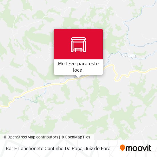 Bar E Lanchonete Cantinho Da Roça mapa